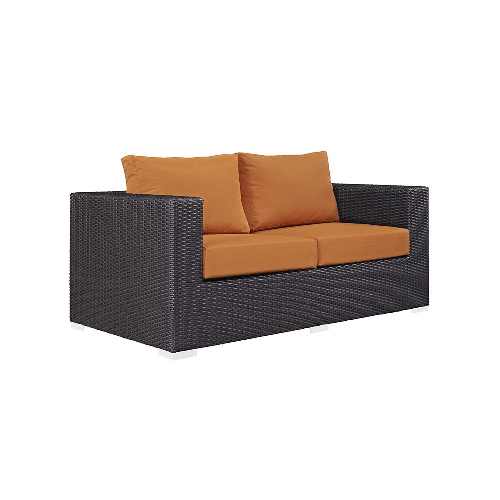 Lona Rattan Sofa