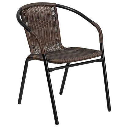 Monty Metal Rattan Chair