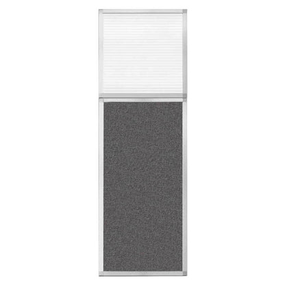 DIY Modual Office Divider With Glass 72H x 24W