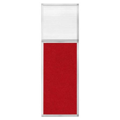 DIY Modual Office Divider With Glass 72H x 24W