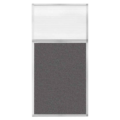 DIY Modual Office Divider With Glass 72H x 36W