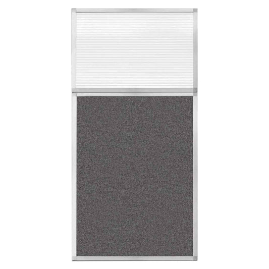 DIY Modual Office Divider With Glass 72H x 36W