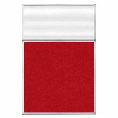 DIY Modual Office Divider With Glass 72H x 48W