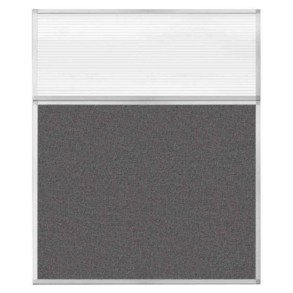 DIY Modual Office Divider With Glass 72H x 60W