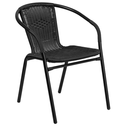 Monty Metal Rattan Chair
