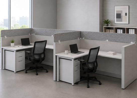 Cubicle Extender 12H Polyester Acoustical PET