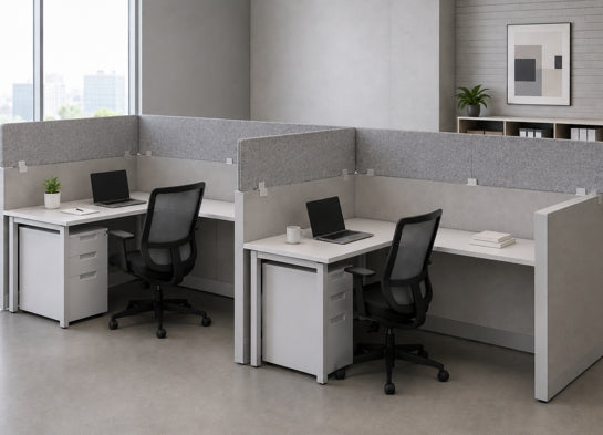 Cubicle Extender 18H Polyester Acoustical PET