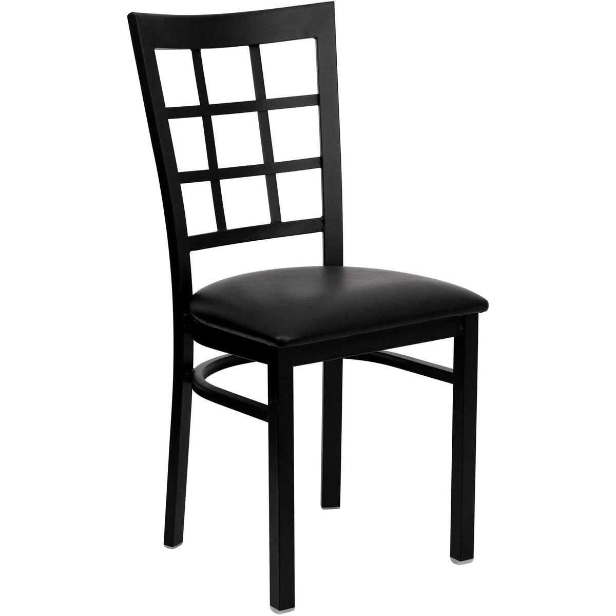 Gekko Window Back Metal Chair for a Restaurant