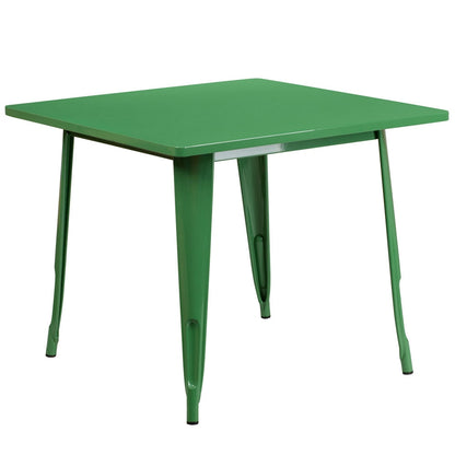 Remotion 32 Inch Square Bistro Outdoor Table