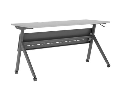 Training Table with X-Legs 60x24 Gray and Gray