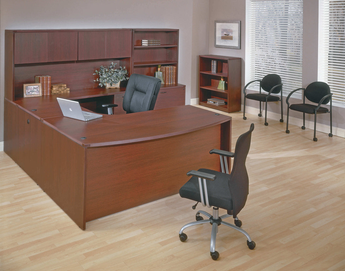 Contemporary U Shaped Desk Novato 107W x 112D