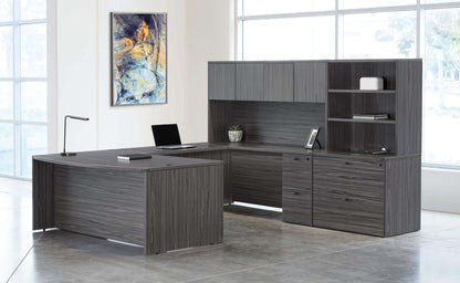 Contemporary U Shaped Desk Novato 107W x 112D