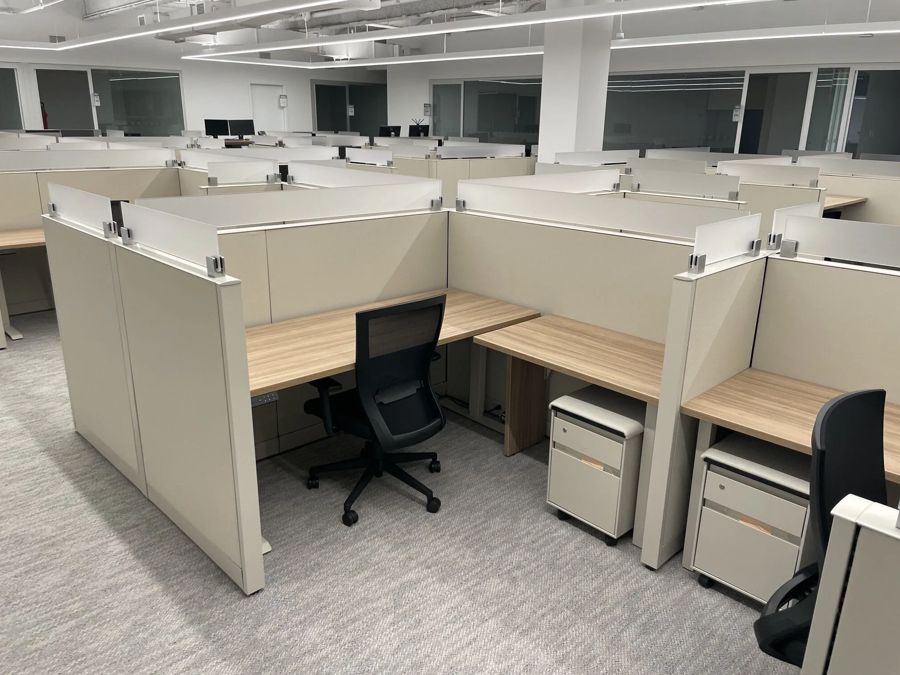 Preowned Steelcase Answer 6x6 Cubicles