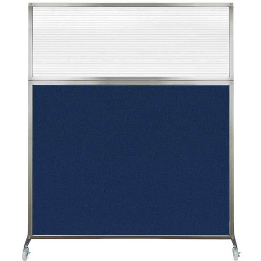 DIY Modual Office Divider On Wheels 72H x 60W