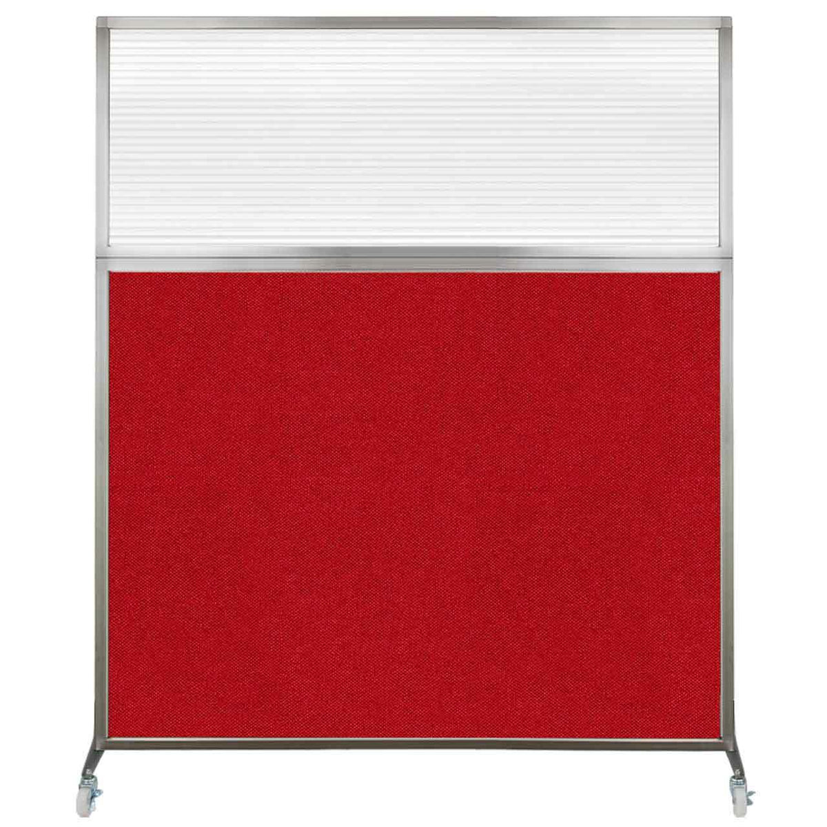 DIY Modual Office Divider On Wheels 72H x 60W