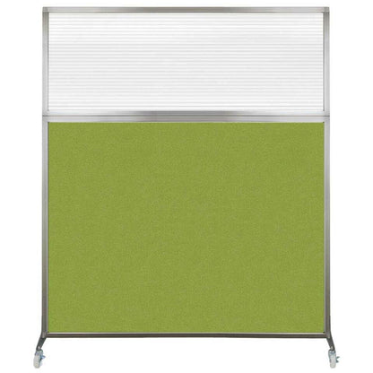 DIY Modual Office Divider On Wheels 72H x 60W