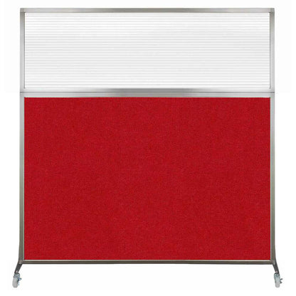 DIY Modual Office Divider On Wheels 72H x 72W