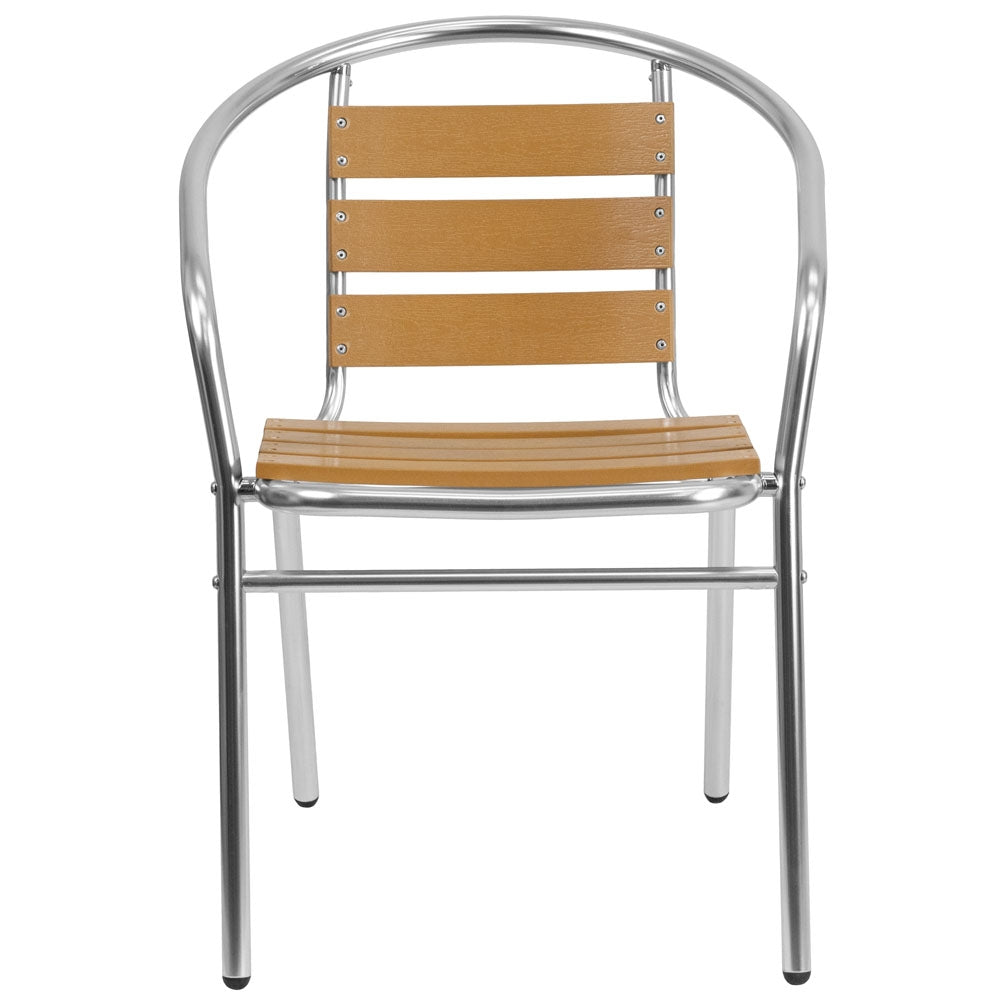 Monty Wood Metal Dining Chair