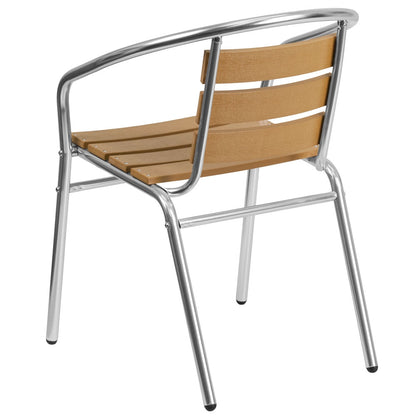 Monty Wood Metal Dining Chair